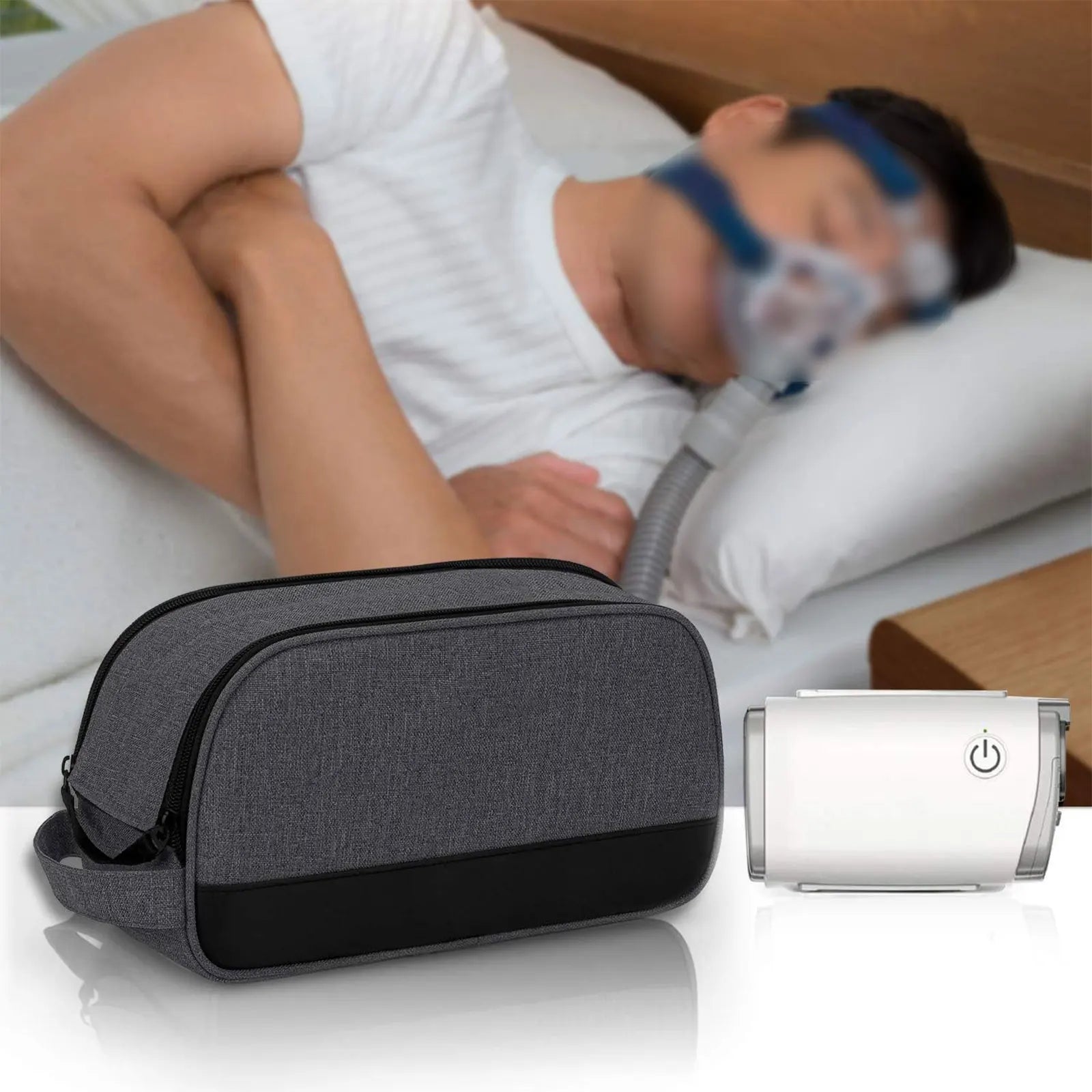 Portable CPAP Travel Bag – Lightweight Carrying Case with Multi-Pocket Organizer
