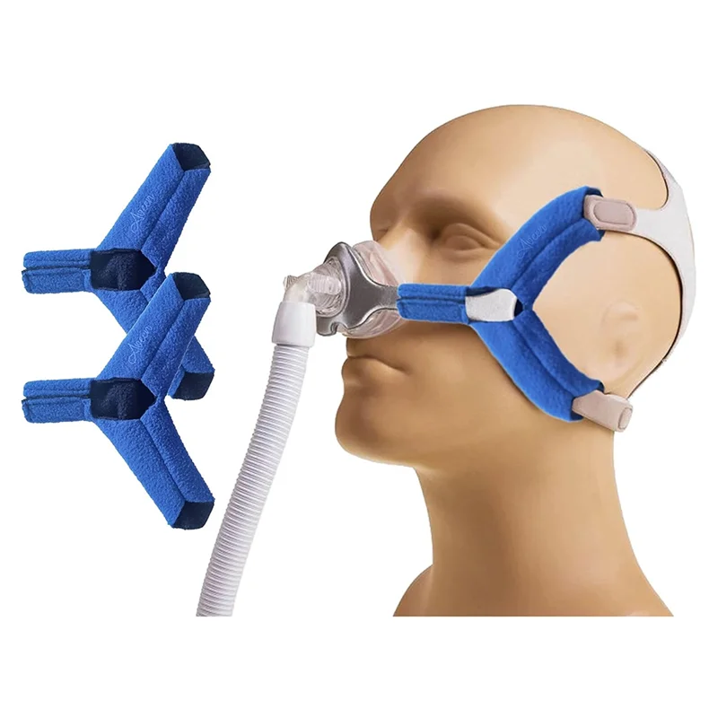 2-Pack CPAP Headgear Strap Covers – Soft Pads for AirFit™ N20 & Respironics Wisp Nasal Masks