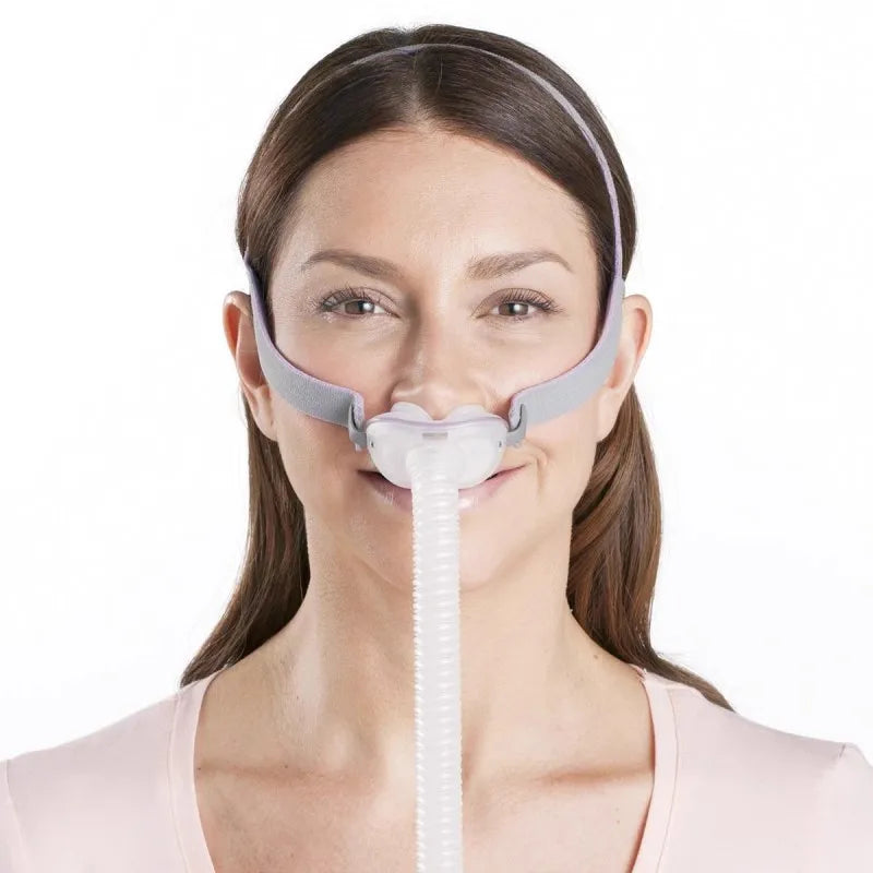 ResMed AirFit P10 Nasal Pillow CPAP Mask – Auto & BiPAP Compatible (S/M/L Cushions Included)