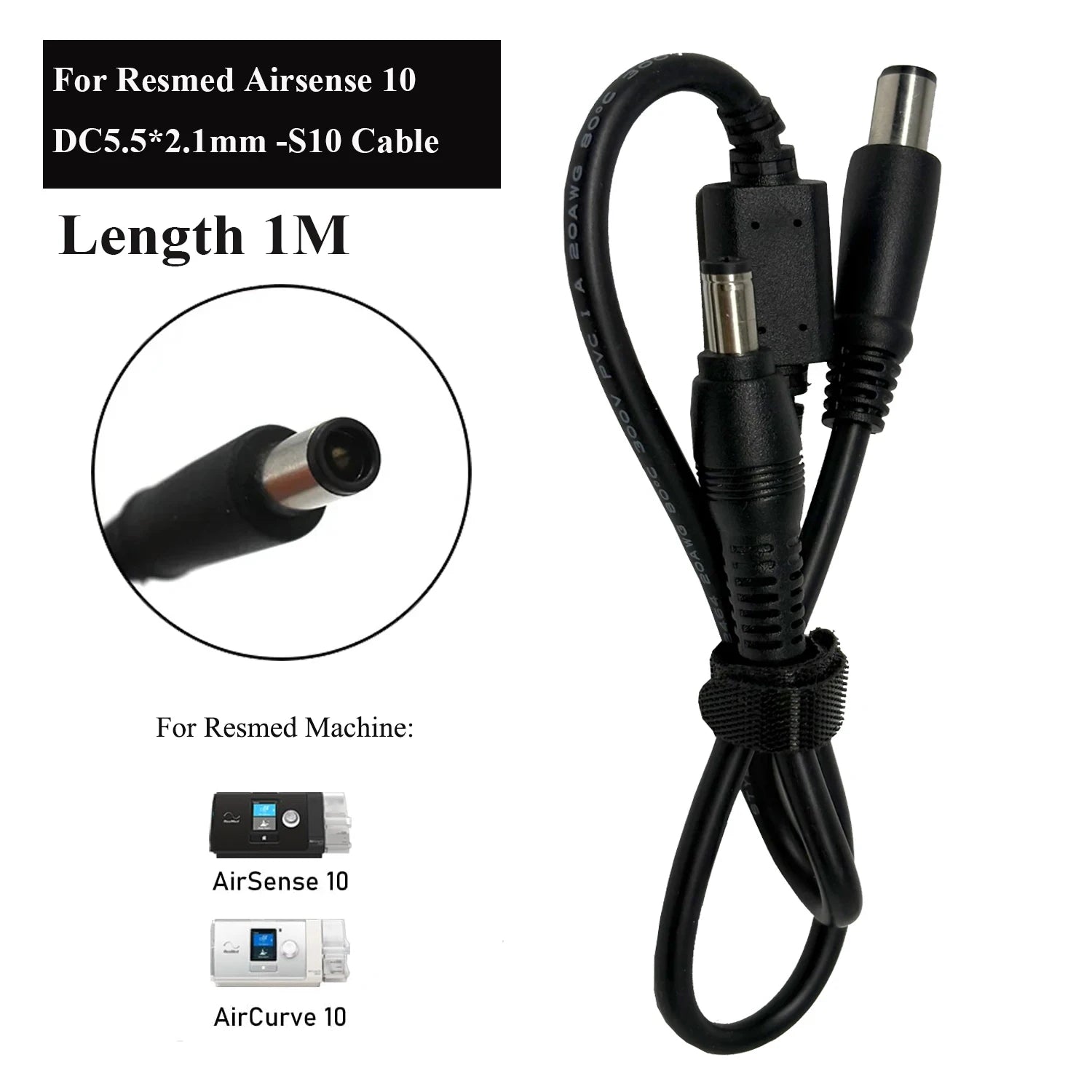 20,000mAh CPAP Battery Pack – Portable Power Bank with 12V–24V DC Output (PD 100W USB-C)