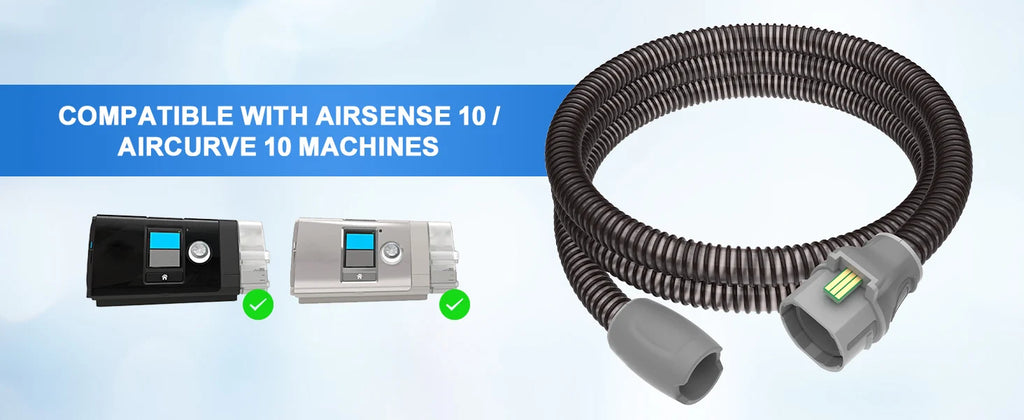 ClimateLine™ Heated Tubing for ResMed AirSense™ 10 & AirCurve™ 10 – Heated CPAP Hose Replacement