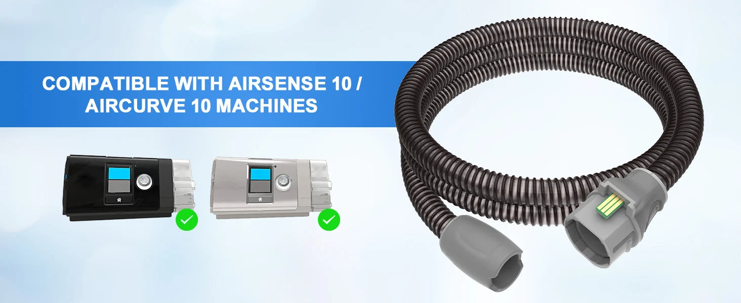 ClimateLine™ Heated Tubing for ResMed AirSense™ 10 & AirCurve™ 10 – Heated CPAP Hose Replacement