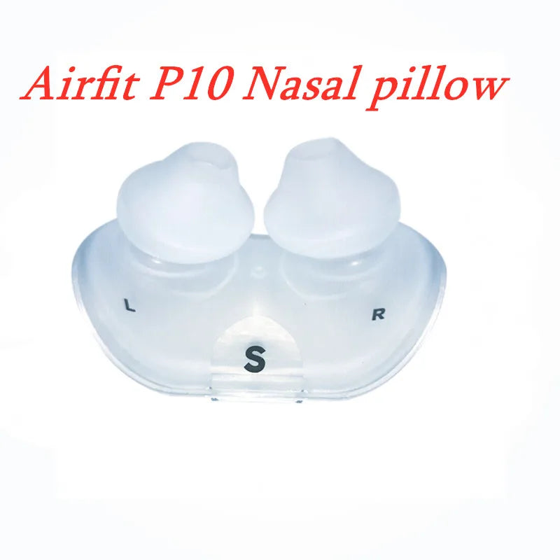 Replacement Silicone Nasal Pillow Cushion for AirFit P10 – Sizes S / M / L