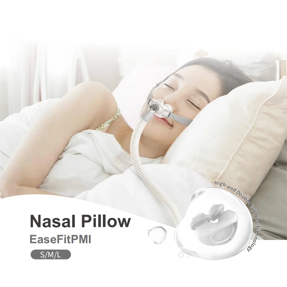 AirFit P10 Nasal Pillow CPAP Mask – Compatible with ResMed S9 & S10 AirSense 10