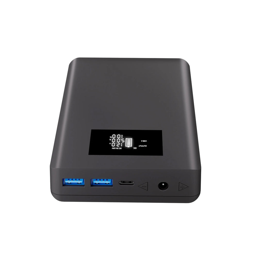 20,000mAh CPAP Battery Pack – Portable Power Bank with 12V–24V DC Output (PD 100W USB-C)