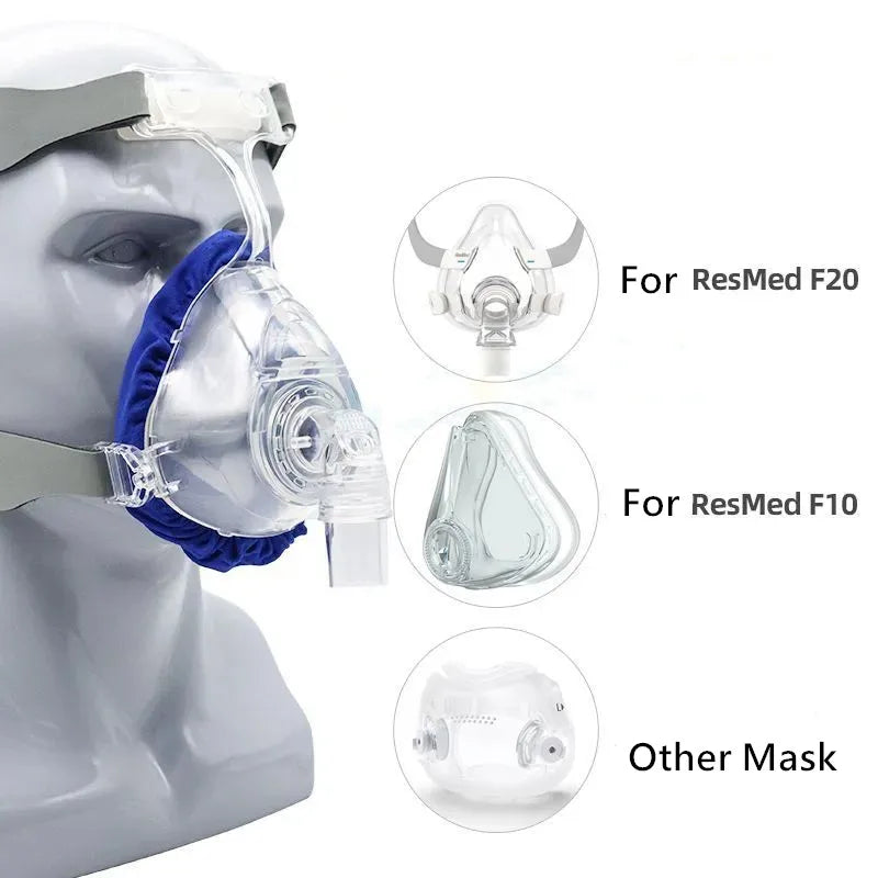2-Pack CPAP Mask Liners for ResMed AirFit™ F20 & F10 – Soft Nasal Mask Pads