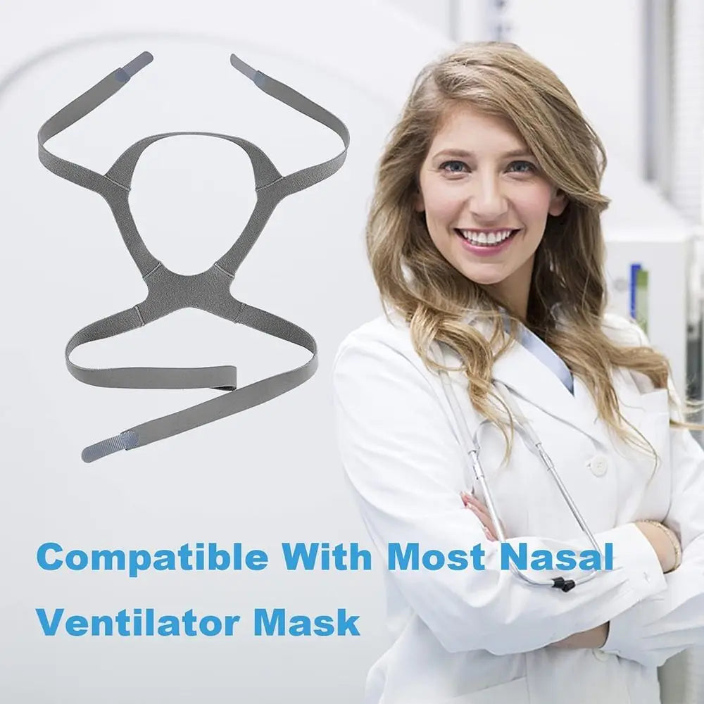Universal CPAP Headgear Strap – Adjustable Replacement for ResMed Full Face & Nasal Masks