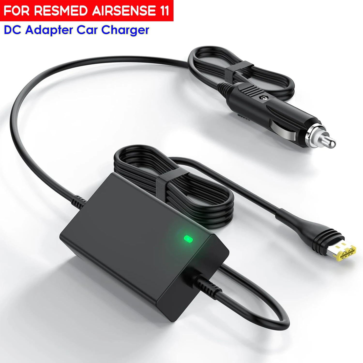 DC Converter & Power Adapter for ResMed AirSense™ 10 & 11 – 12V to 24V CPAP Car & Home Charger (65W / 90W)