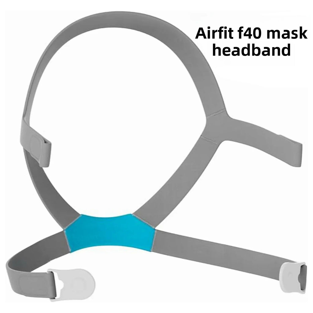 Replacement Headband for ResMed AirFit F40 Mask – Adjustable CPAP Headgear Strap