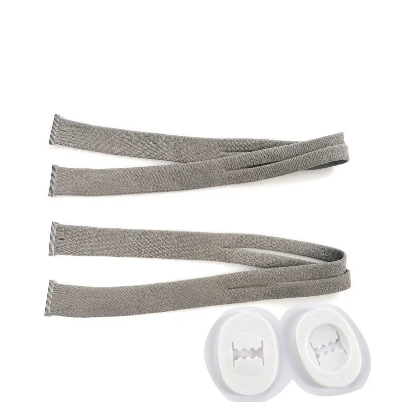 CPAP Elastic Headband for AirFit P10 Nasal Pillow Mask – Adjustable Replacement Strap with Clips