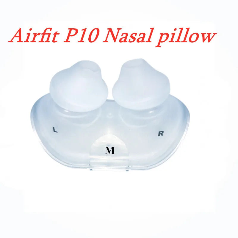 Replacement Silicone Nasal Pillow Cushion for AirFit P10 – Sizes S / M / L