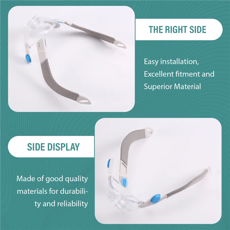 ResMed AirFit F20 Frame System – Replacement Full Face CPAP Mask Frame (AirFit & AirTouch Compatible)