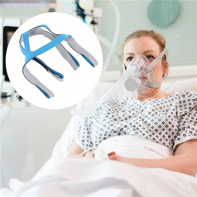 Universal Resmed CPAP Headgear Replacement Strap – Adjustable Ventilator Headband (Approx. 70cm)