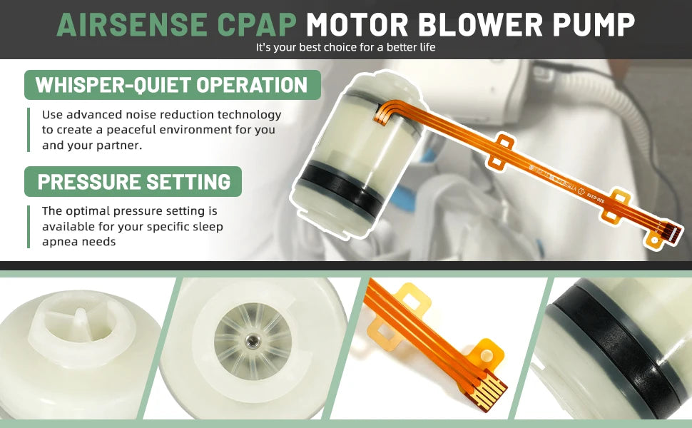 Replacement CPAP Blower Motor for ResMed AirSense™ 11 & AirMini™ – Quiet High-Performance Motor Assembly