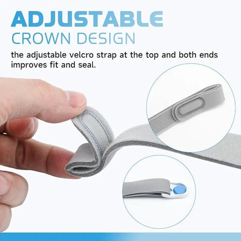 Replacement Headband for ResMed AirFit F40 Mask – Adjustable CPAP Headgear Strap