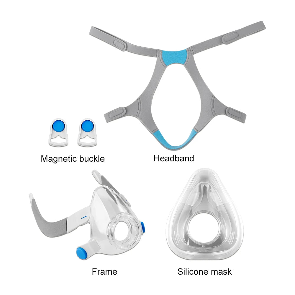 Replacement F20 Frame System for ResMed AirFit™ F20 – Full Face CPAP Mask Headgear Set