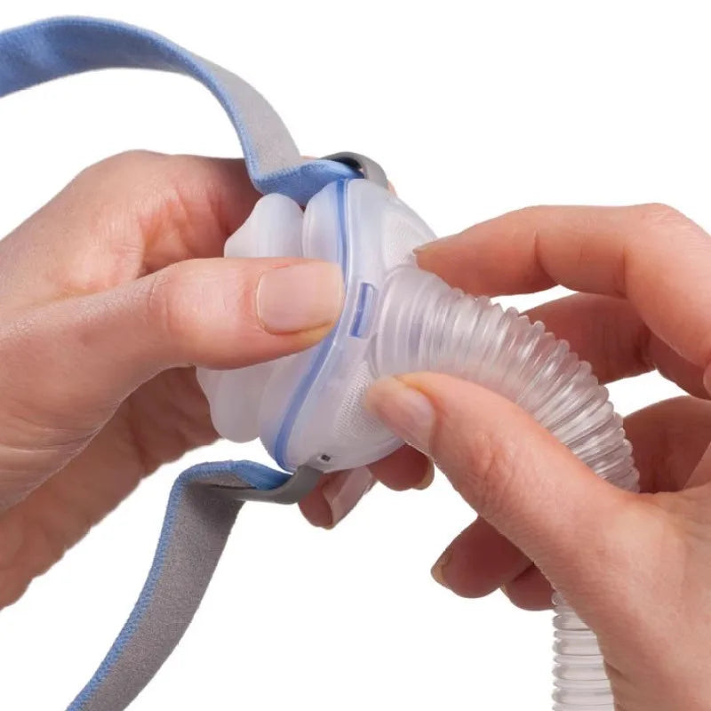 ResMed AirFit P10 Nasal Pillow CPAP Mask – Auto & BiPAP Compatible (S/M/L Cushions Included)