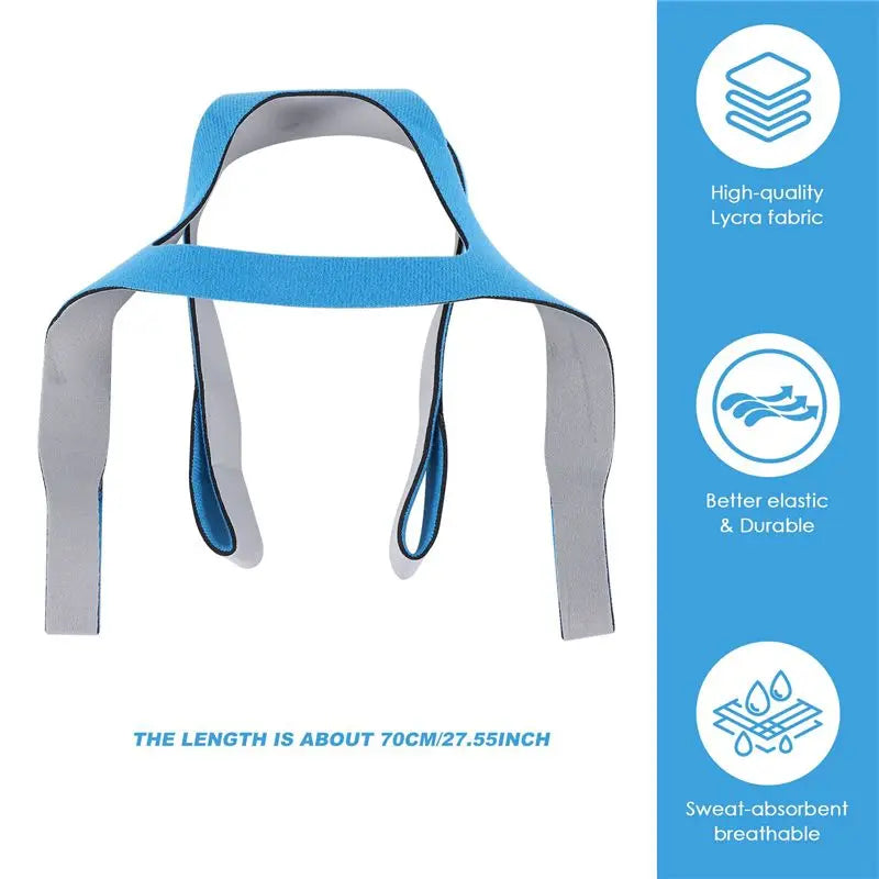 Universal Resmed CPAP Headgear Replacement Strap – Adjustable Ventilator Headband (Approx. 70cm)