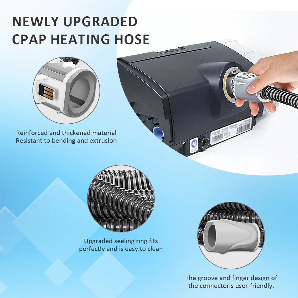 ClimateLine Heated CPAP Tube for ResMed AirSense 10 & AirCurve 10 – 6 ft Replacement Hose