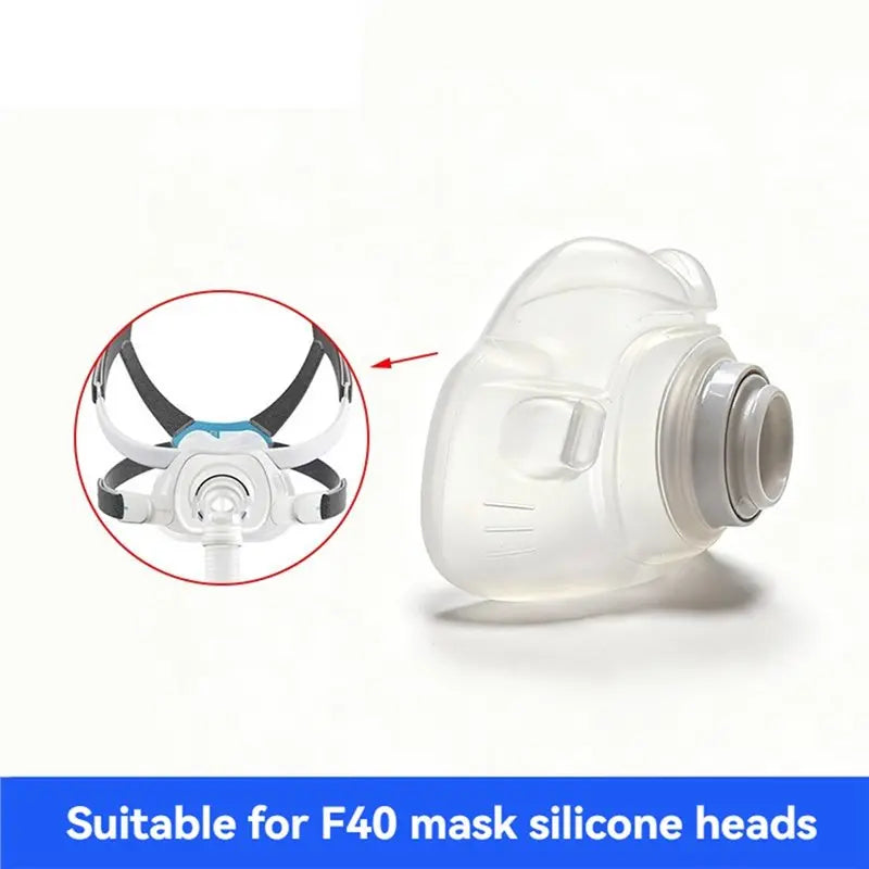 Replacement Silicone Cushion for ResMed AirFit F40 – Full Face CPAP Mask Seal (L / M Sizes)