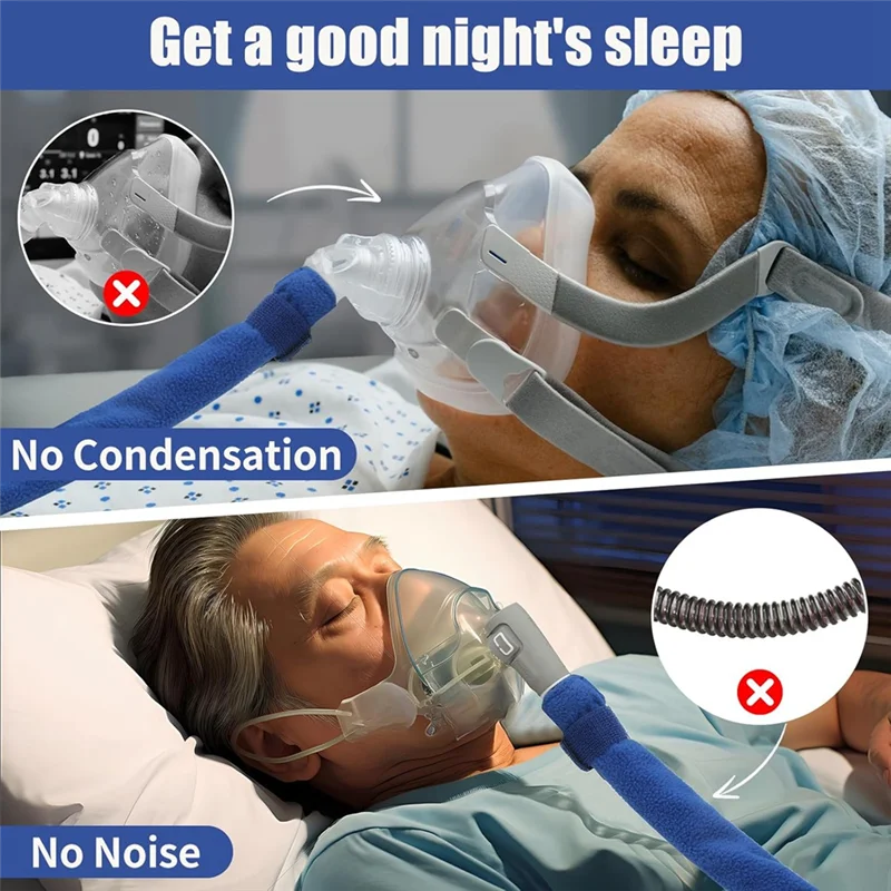 6.3 FT CPAP Hose Cover Compatible with ResMed ClimateLineAir – Insulated Tube Wrap for AirSense 10 & 11