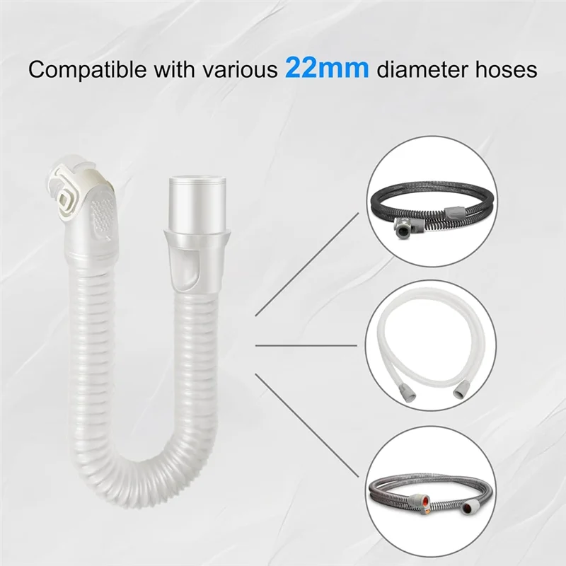 B50B Replacement Short Tube & Elbow Kit (2-Pack) for ResMed AirFit™ N20 & AirTouch™ N20