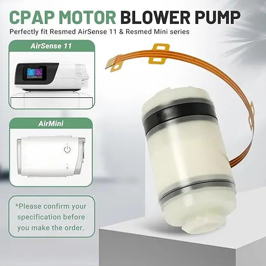 Replacement CPAP Blower Motor for ResMed AirSense™ 11 & AirMini™ – Quiet High-Performance Motor Assembly