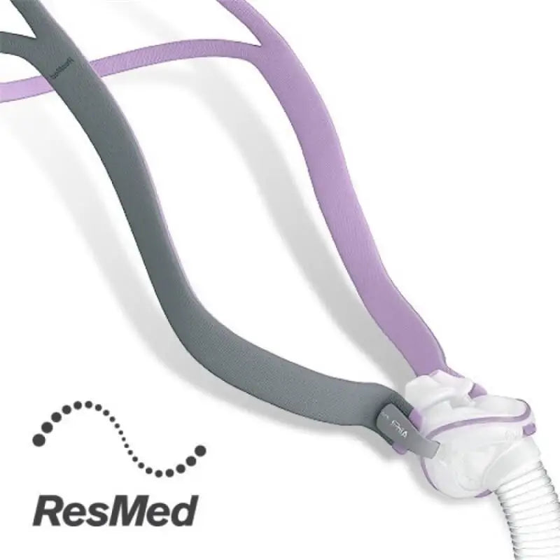 CPAP Elastic Headband for AirFit P10 Nasal Pillow Mask – Adjustable Replacement Strap with Clips