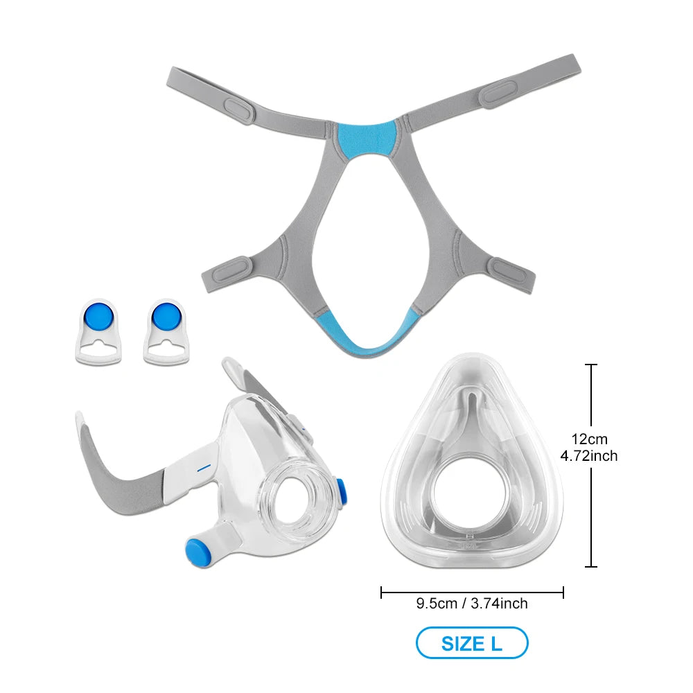 Replacement F20 Frame System for ResMed AirFit™ F20 – Full Face CPAP Mask Headgear Set