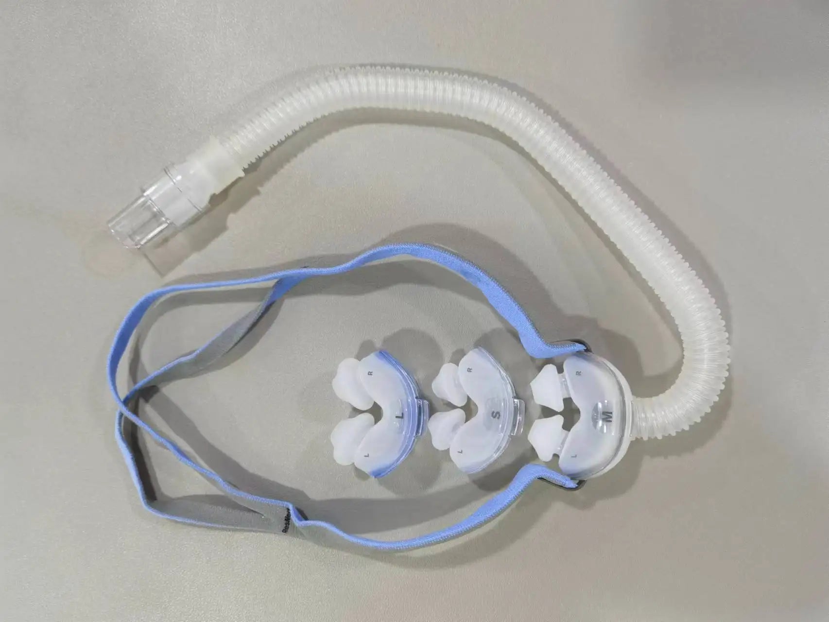 ResMed AirFit P10 Nasal Pillow CPAP Mask – Auto & BiPAP Compatible (S/M/L Cushions Included)