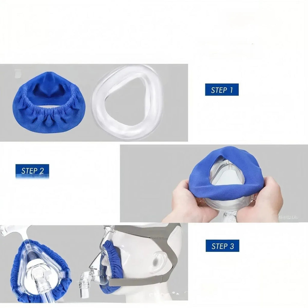 2-Pack CPAP Mask Liners for ResMed AirFit™ F20 & F10 – Soft Nasal Mask Pads