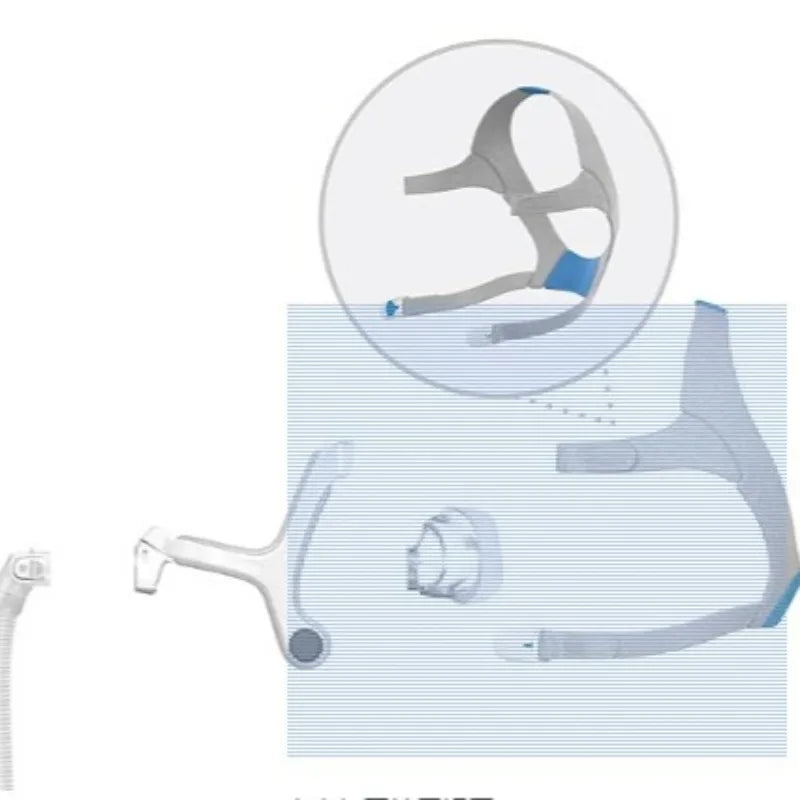 Replacement Headgear Strap for AirFit F20 & N20 – Adjustable CPAP Mask Headband (Universal Fit)